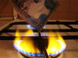 потребление газа