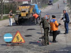 В Житомирській області трасу Київ-Ягодин ремонтували.